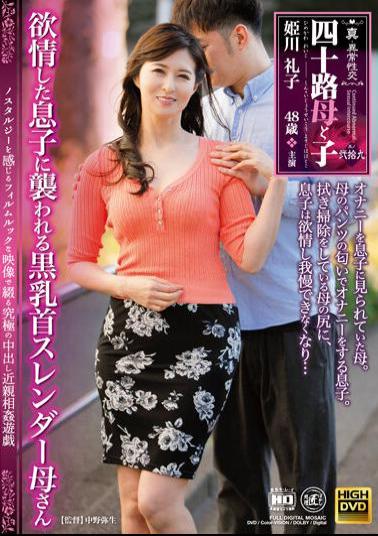 NEWM-059 True / Abnormal Sexual Intercourse 40's Mother And Child Part 29 Black Nipple Slender Mother Attacked By Horny Son Reiko Himekawa